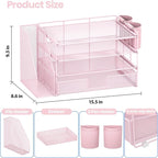 Desk Organizer, 4-Tier Desktop File Organizer - Image 6