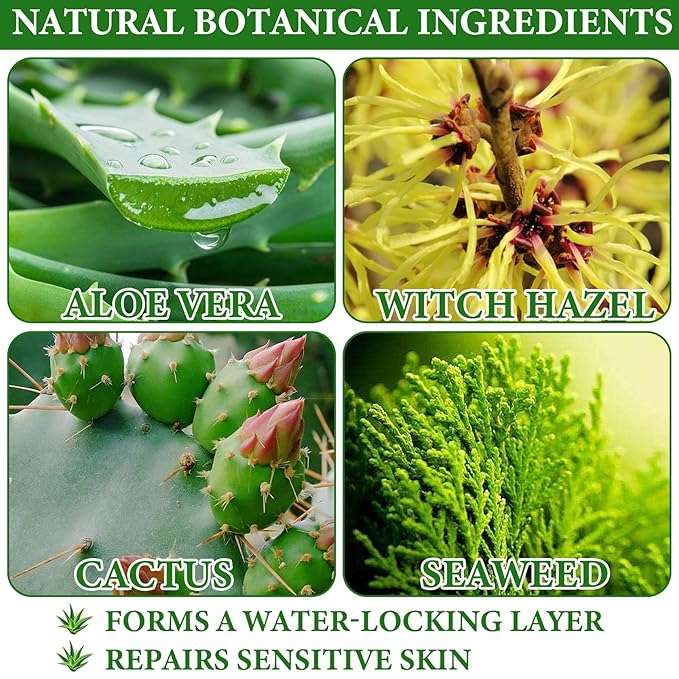 Aloe Vera Soothing Face Mask Hydrating,Moisturizing Long Lasting Facial Sheet Mask for All Skin Types,Soft Aloe Face Masks for Dry Skin,Pack of 10