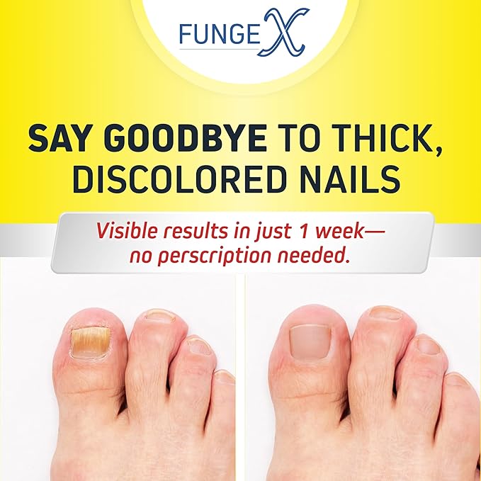 Multi Purpose Nail Repair Brush - Finger & Toenails - Reduces Discoloration & Normalizes Nail Thickness