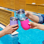 CHILLOUT LIFE 12 oz Stainless Steel Wine Tumbler - Image 6