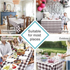 Checkered Tablecloth Rectangle - Image 4