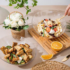 bUCLA 54 OZ Clear Plastic Serving Bowls - Image 4