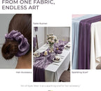 Leetaltree Dazzle Table Runner-Luxury Scarf Table Runner 120 Inch 10FT - Image 4