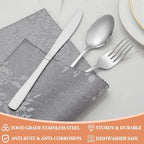 20 Pcs Silverware Set, Stainless Steel Flatware Set - Image 3