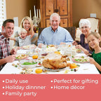 12-Piece Porcelain Dinnerware Set - Image 5