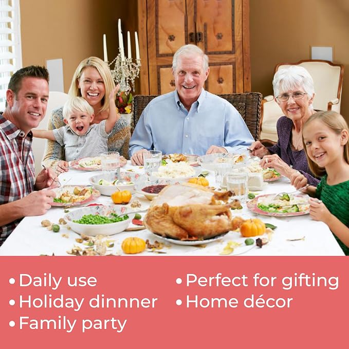 12-Piece Porcelain Dinnerware Set - Image 5
