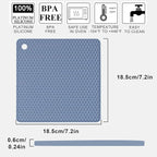 4 Pack Silicone Trivet Mat, Silicone Trivets - Image 6