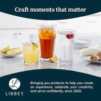 Libbey Gibraltar DuraTuff Drinking Glass Drinking Cup Set, Iconic Heavy Base - Image 6