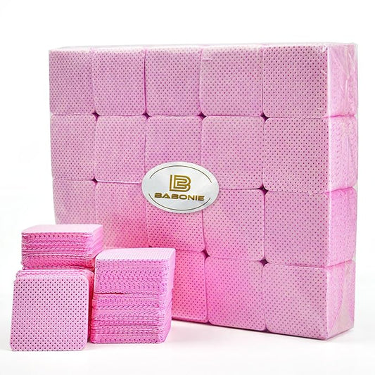 2000PCS Lint Free Nail Wipes for Gel Nail Polish Absorbent Soft Gel Nails Wipes Eyelash Extension Glue Nail Cleaning Pads for Nails Art Supplies