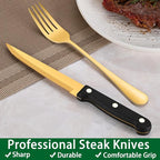 24-Piece Gold Silverware Set - Image 5