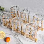 BPA-Free Plastic Tumblers 6 Pack | Reusable Dishwasher Safe | Stackable - Image 6