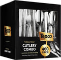 400 Plastic Silverware Set by TepcoSettings