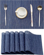 Leetaltree Blue Placemats Set of 6 by Leetaltree-ArtatEveryTable