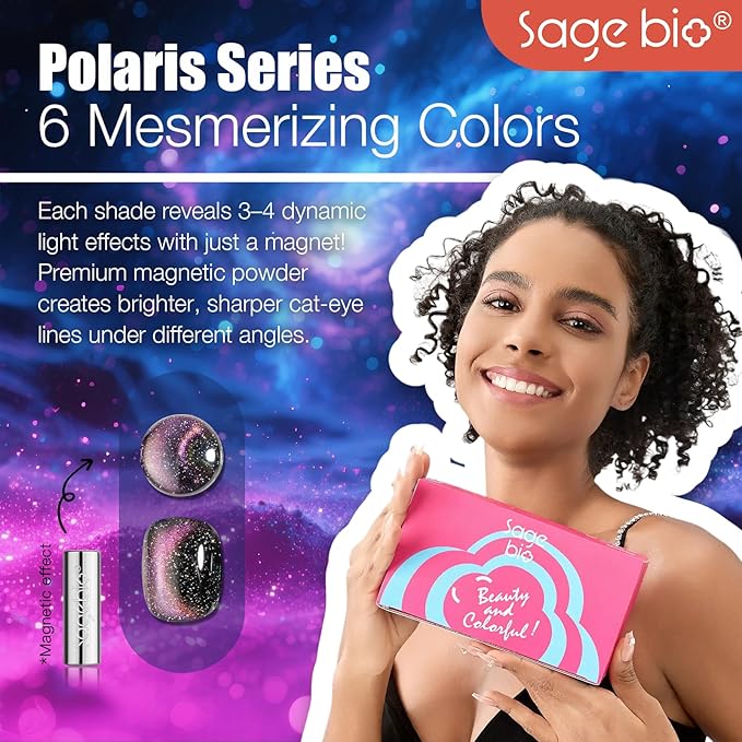 Cat Eye Gel Nail Polish, 15ml Magnetic Gel, High-Gloss, Long-Lasting, Magnetic Stick for DIY Manicures, 3D Effect, Rich & Vibrant Colors, 04