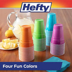 Hefty Party On Disposable Plastic Cups, 16 Ounce, Disposable Plastic Cups - Image 6