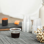 HOMIP 200PACK 1oz Plastic Portion Cups, Jello Shot Cup | Sauce Cups - Image 5