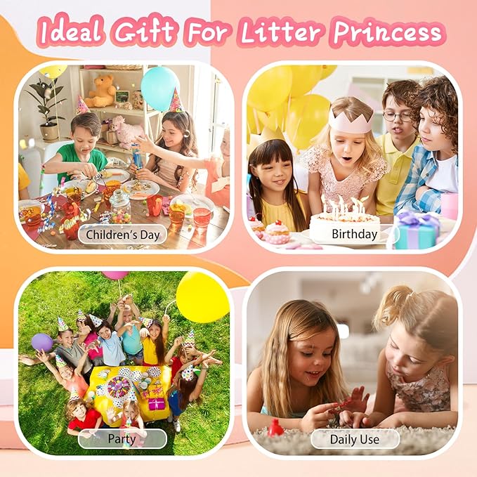Kids Nail Polish - Quick Dry Non-Toxic Nail Polish Set 10 Colors Water Based Peel Off Nail Polish Kit for Girls Age 3+ Gift
