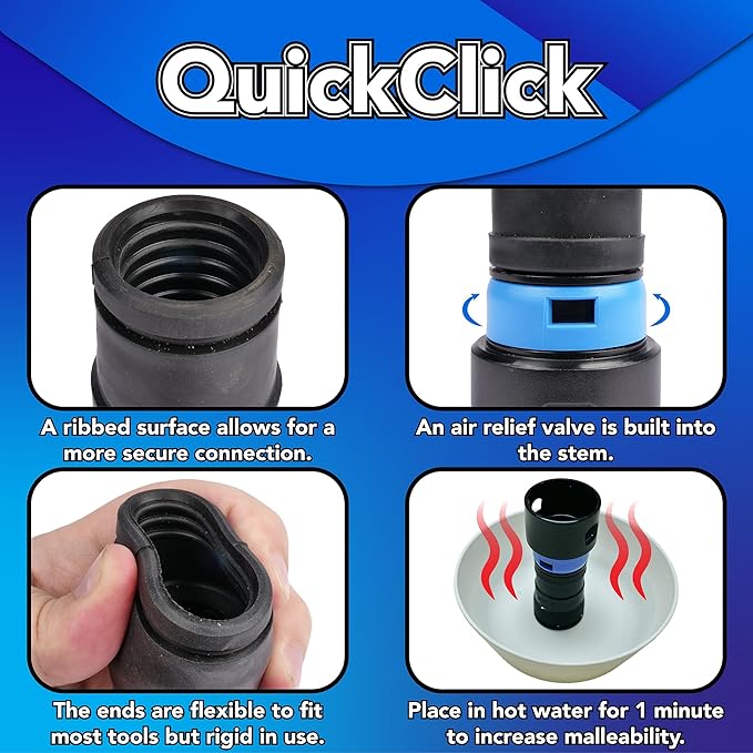 Cen-Tec Systems 97525 Quick Click Dust Collection Separator, Black