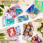 36 PCS Ceramic Tiles for Crafts, Unglazed Matte Coasters - Image 5