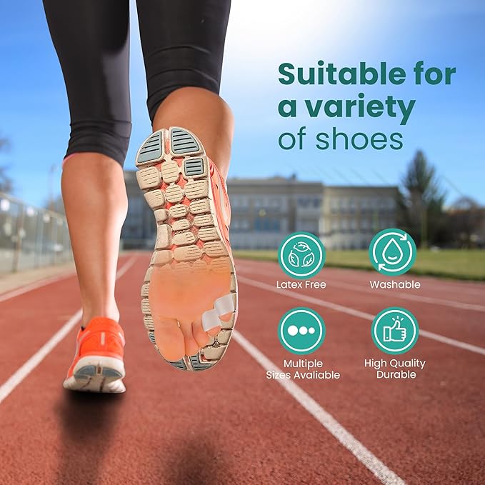 Welnove Pinky Toe Sleeves Protectors - 12-Pack Aloe Vera Extract Infused Silicone Toe Covers for Corns, Calluses, Blisters – Soft Gel Protector Toe Cushions for Pain Relief