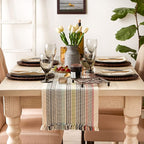 DII Variegated Tabletop Collection, Table Runner, Mediterranean - Image 4
