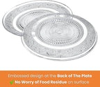 Elsjoy 6 Pack 10 Inch Large Glass Dinner Plate - Image 4