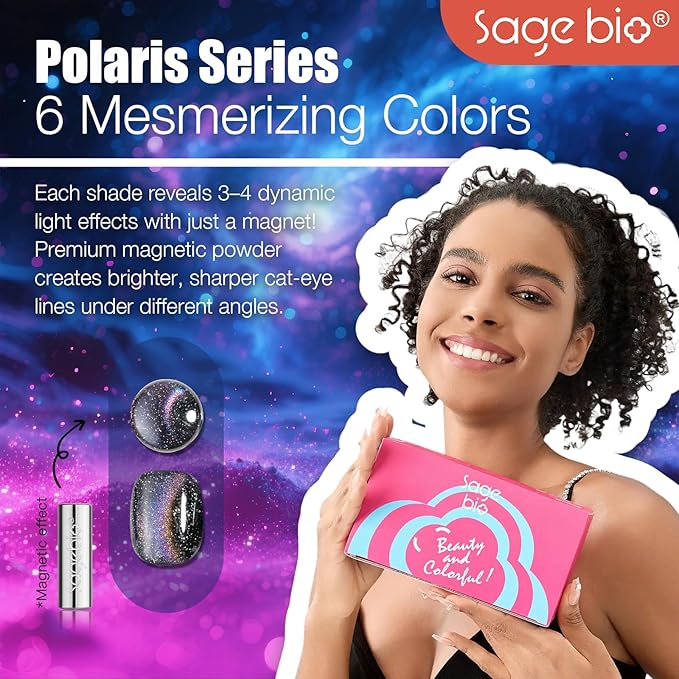 Cat Eye Gel Nail Polish, 15ml Magnetic Gel, High-Gloss, Long-Lasting, Magnetic Stick for DIY Manicures, 3D Effect, Rich & Vibrant Colors, 05