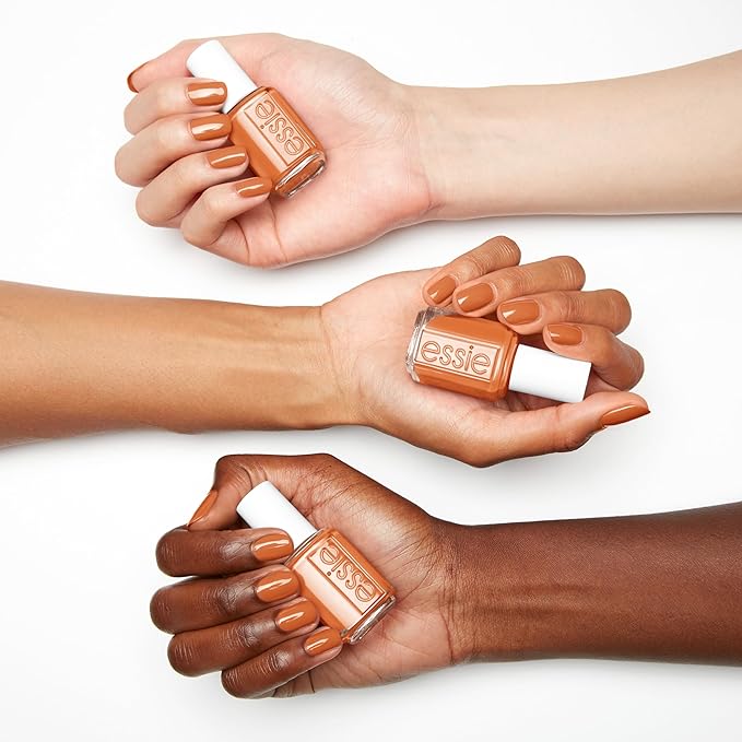 essie Nail Polish, Salon-Quality Orange Nail Polish, Vegan, sol searching, 0.46 fl oz
