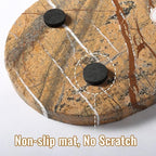 Indian Natural Marble Decorative Tray, Catchall - Image 4