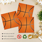 40 Pcs Basketball Plates and Napkins Party Tableware Set, Serves 20 | - Image 4