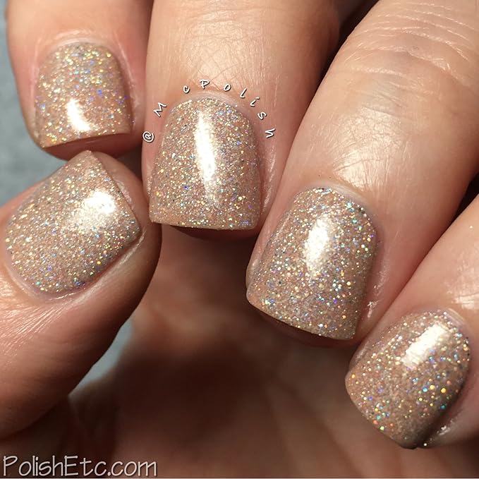 KBShimmer A Hint Of Manila Nail Polish 0.5 oz Full Sized Bottle