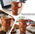 Topadorn 17oz Ceramic Travel Mug - Image 3