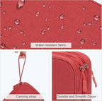 FYY Electronic Organizer, Travel Tech Pouch Bag, Waterproof, Double Layers - Image 4