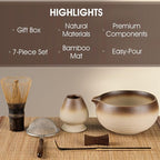 Matcha Set, 7-Piece Matcha Whisk Set - Image 2