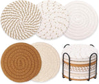 Billbotk 10 Pieces Boho Coasters by Billbotk