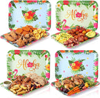 4 Pieces Aloha Serving Trays by Tiangrid