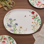 Bico Summer Provence 16 plus 12 inch Oval Platters Set, Microwave and - Image 4