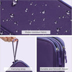 FYY Electronic Organizer, Travel Tech Pouch Bag, Waterproof, Double Layers - Image 4