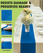 Pureegg Blue Plastic Table Runners - Image 3