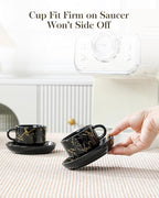 MALACASA 4 OZ Porcelain Espresso Cups - Image 6