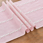 Wracra Rustic Linen Table Runner - Image 2