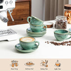 Henten Home Ceramic Latte Cups - Image 6