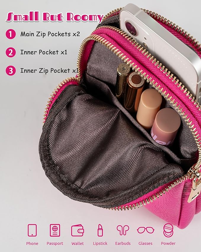 Gifts for 6 7 8 9 10 11 12 13 14 15 16 Year Old Girls, Initial Cross Body Fanny Pack, Cute Sling Purse for Teens, Travel Crossbody Bags for Daughter Granddaughter, Tween Girls Trendy Stuff