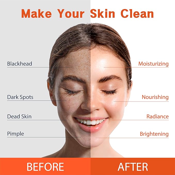 Purederm Vegan Vitamin Sheet Masks (12 Packs) – Facial Sheet Mask for Brightening & radiance Treatment