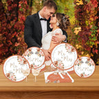 Bohemian Mr. and Mrs Tableware Party Decorations - Image 5