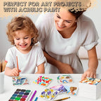 36 PCS Ceramic Tiles for Crafts, Unglazed Matte Coasters - Image 4