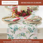 Maison d' Hermine Table Runner 100% Cotton 14.50" x 108" | Table Runners 108 - Image 2