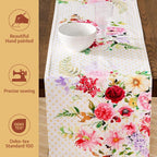 Maison d' Hermine Table Runner 100% Combed Cotton 14.5"x108" | Table Runners - Image 2