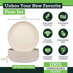 Grow Forward Premium Wheat Straw Plates - Image 3