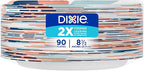 Dixie Medium Paper Plates, 8.5 Inch, 2X Stronger*, Microwave-Safe, Soak-Proof - Image 10